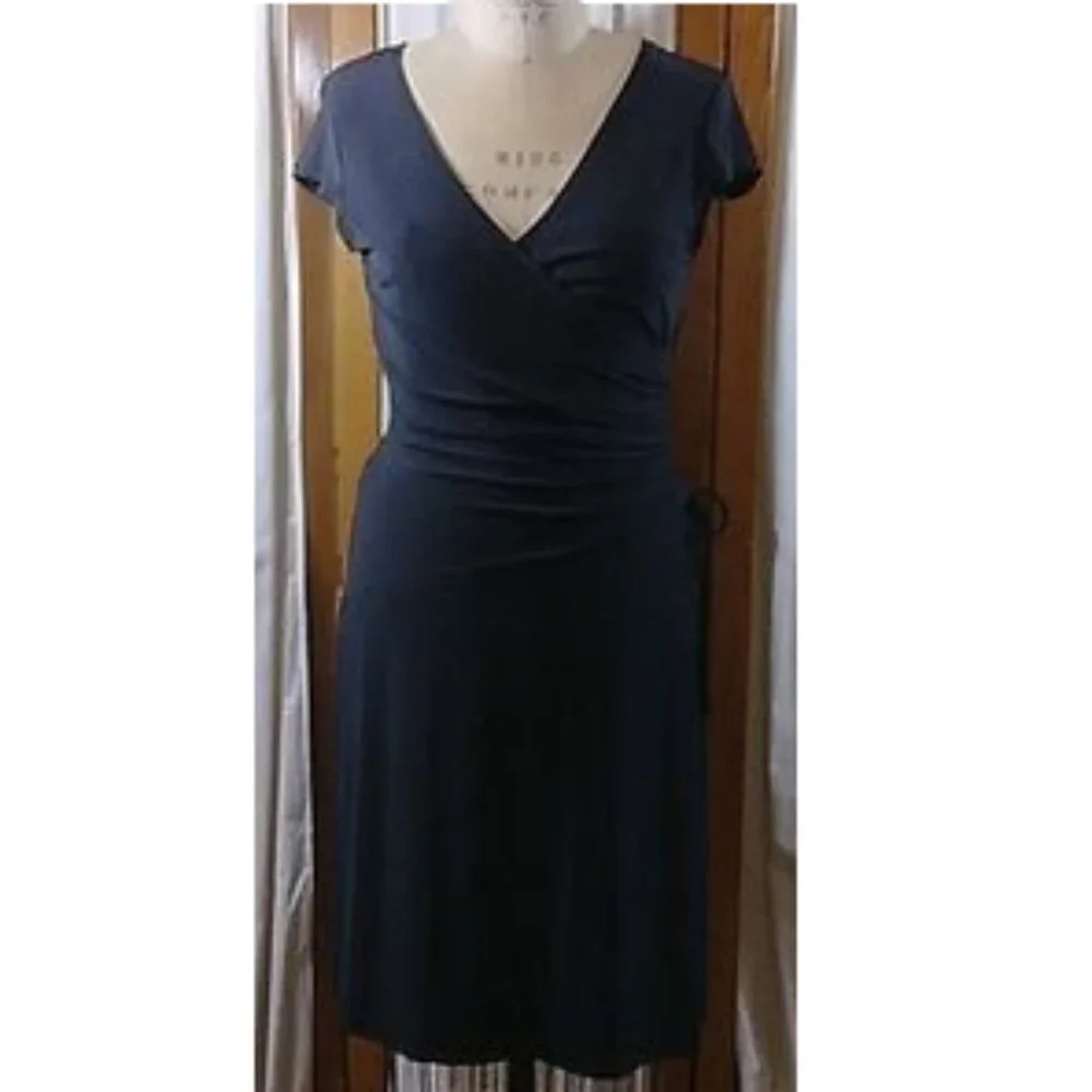 Evan Picone Black Midi Dress - Picture 7 of 7